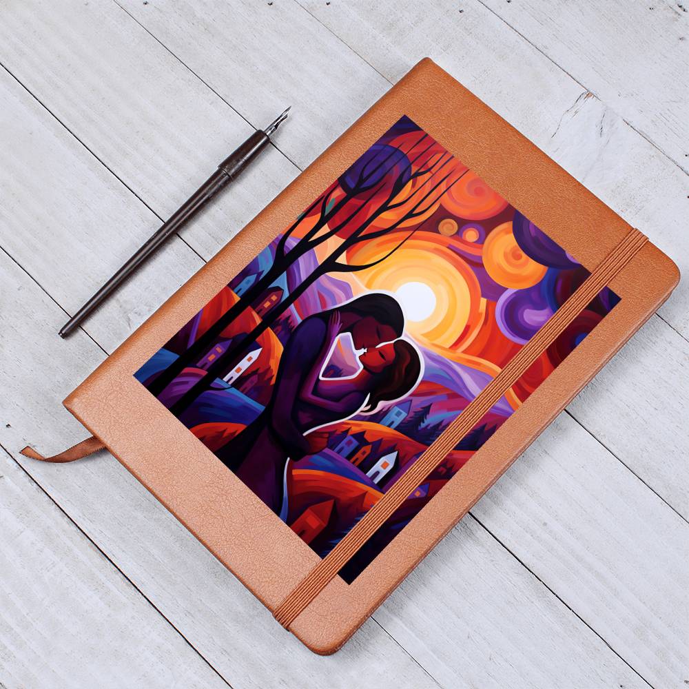 Valentine's Day Art 328 - Vegan Leather Journal