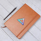 Cute Back to School Sticker 089 - Vegan Leather Journal