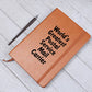 World's Greatest Postal Service Mail Carrier v1 - Vegan Leather Journal