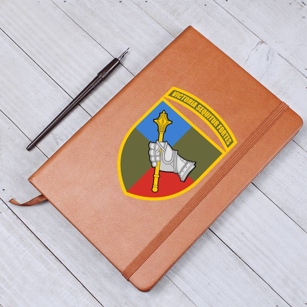 Ground Forces Command (Ukraine) - Vegan Leather Journal