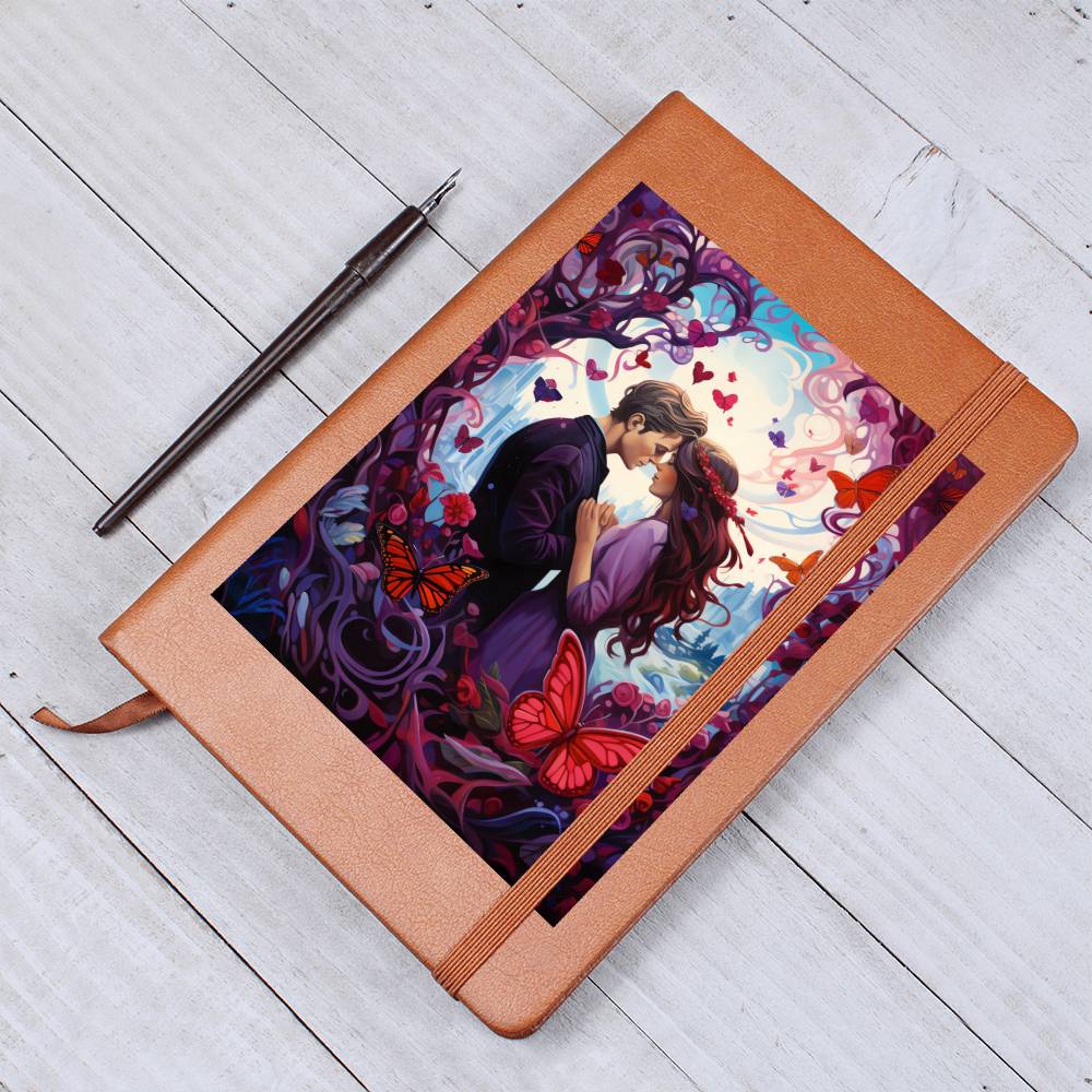 Valentine's Day Art 320 - Vegan Leather Journal