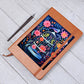 Birds And Floral Design 097 - Vegan Leather Journal