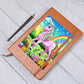 Cute Unicorn 069 - Vegan Leather Journal