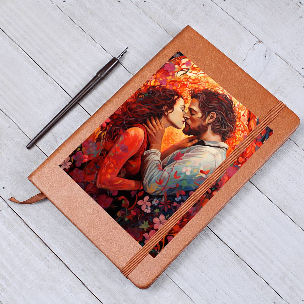Valentine's Day Art 139 - Vegan Leather Journal