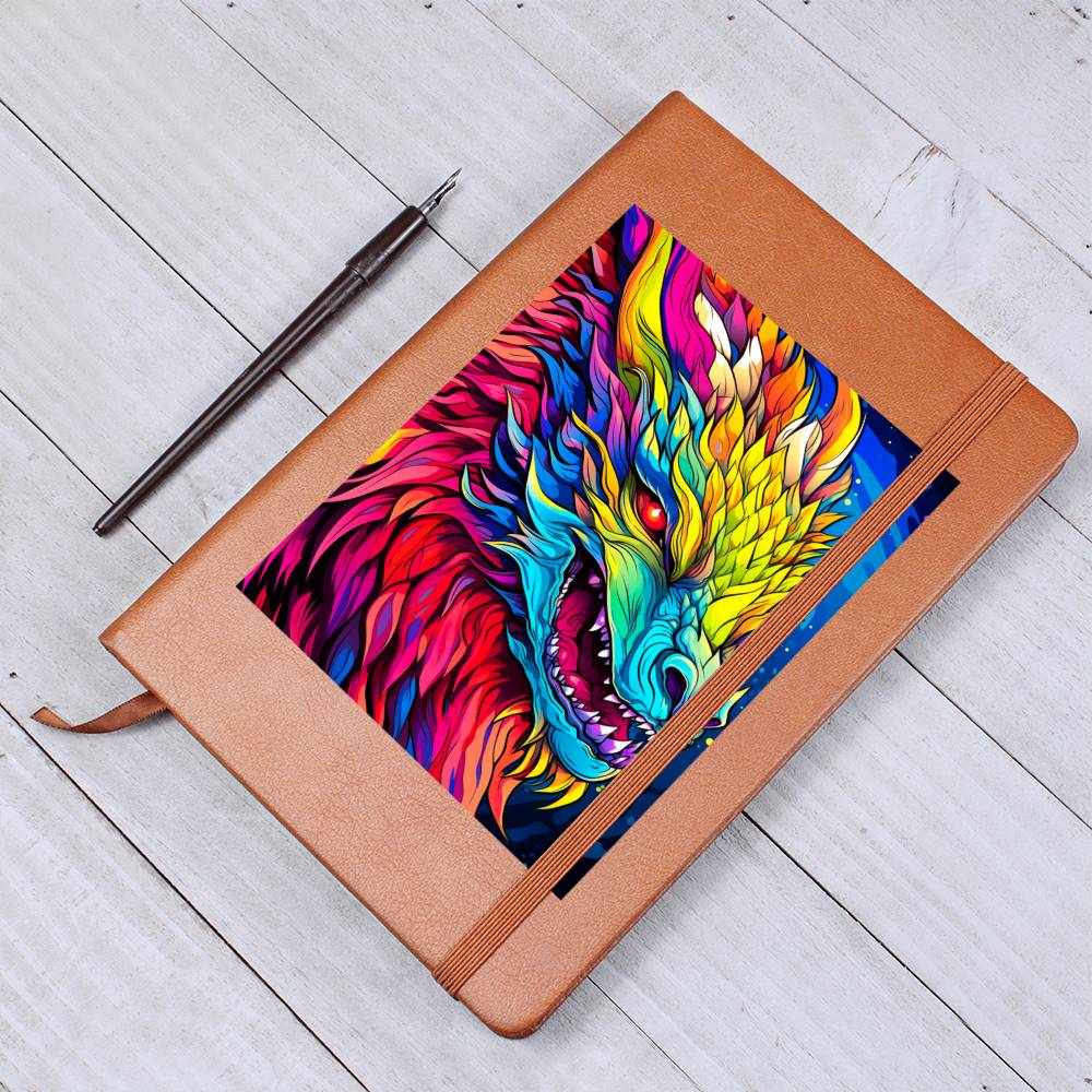 Majestic Dragon 024 - Vegan Leather Journal