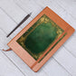 Ornate Gold Cover 038 - Vegan Leather Journal