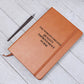 World's Greatest Quality Improvement Nurse - Vegan Leather Journal