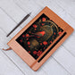 Birds And Floral Design 162 - Vegan Leather Journal