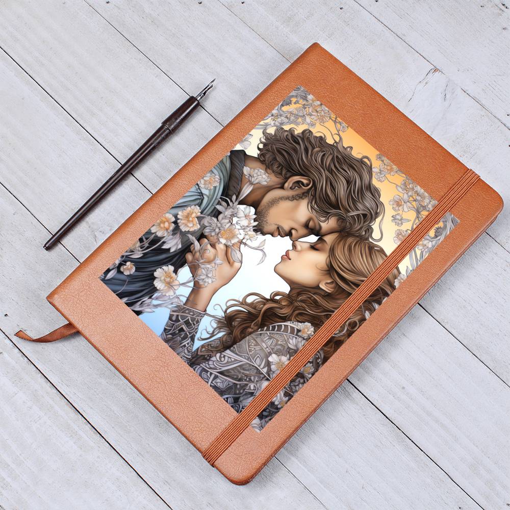 Valentine's Day Art 198 - Vegan Leather Journal