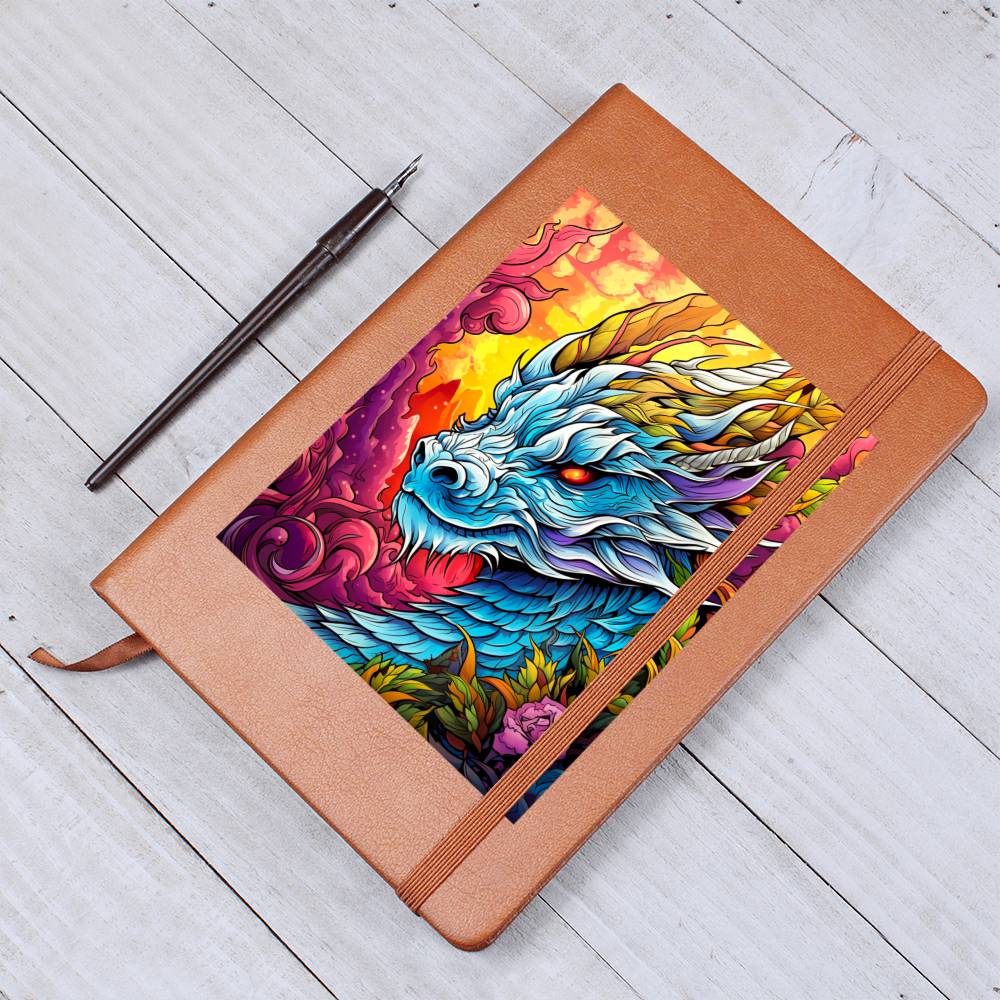 Majestic Dragon 010 - Vegan Leather Journal