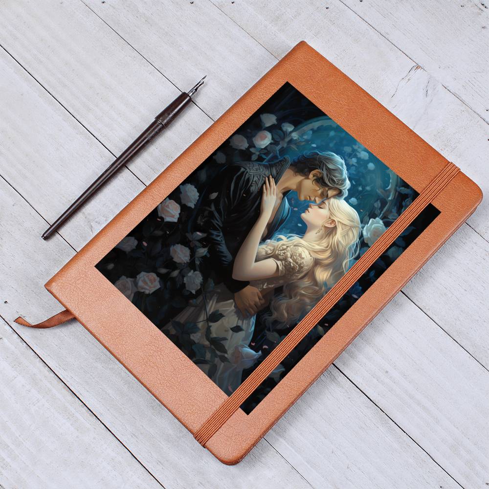 Valentine's Day Art 422 - Vegan Leather Journal