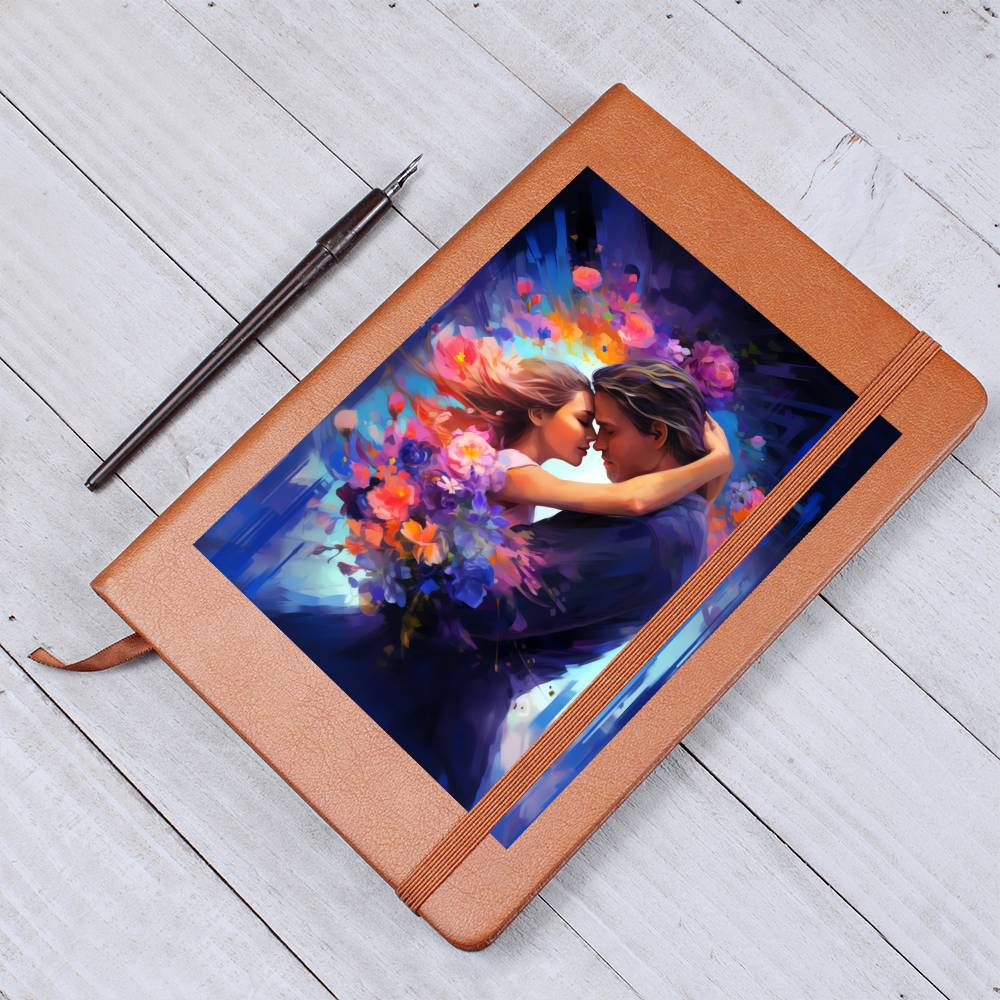 Valentine's Day Art 046 - Vegan Leather Journal