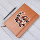 Cute Mongoose sticker 93 - Vegan Leather Journal