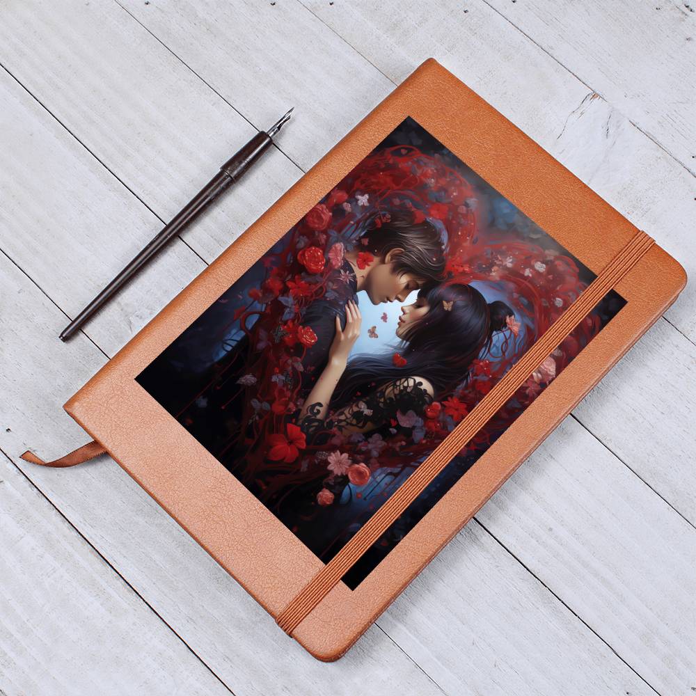 Valentine's Day Art 333 - Vegan Leather Journal