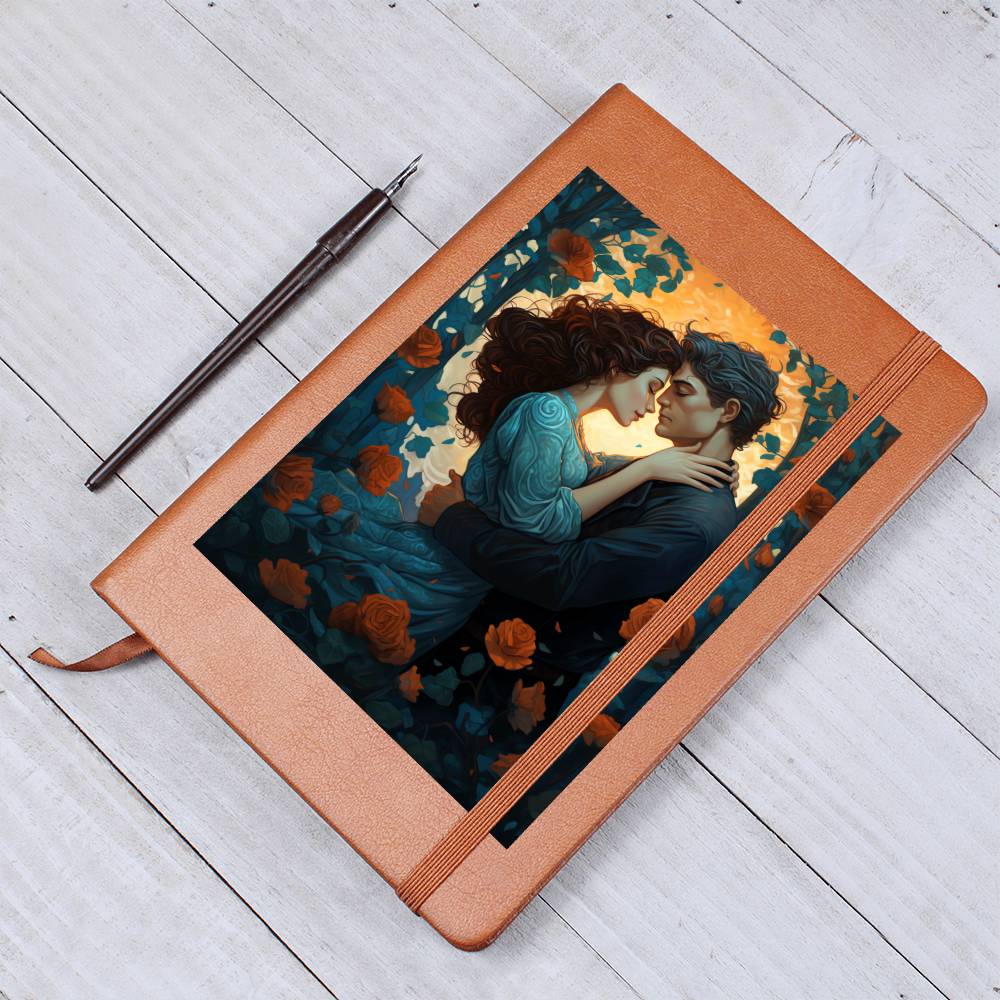 Valentine's Day Art 258 - Vegan Leather Journal