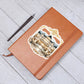 Luxury Wedding Decor Sticker 078 - Vegan Leather Journal