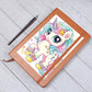 Cute Unicorn 065 - Vegan Leather Journal