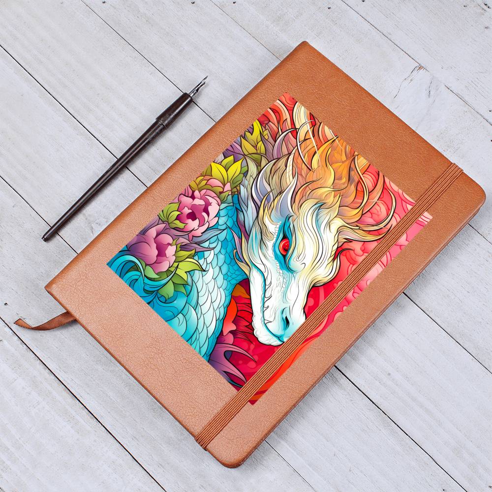 Majestic Dragon 009 - Vegan Leather Journal