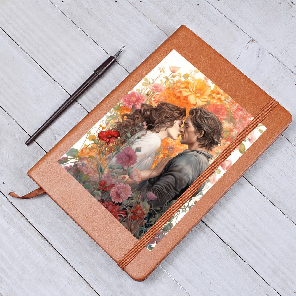 Valentine's Day Art 097 - Vegan Leather Journal