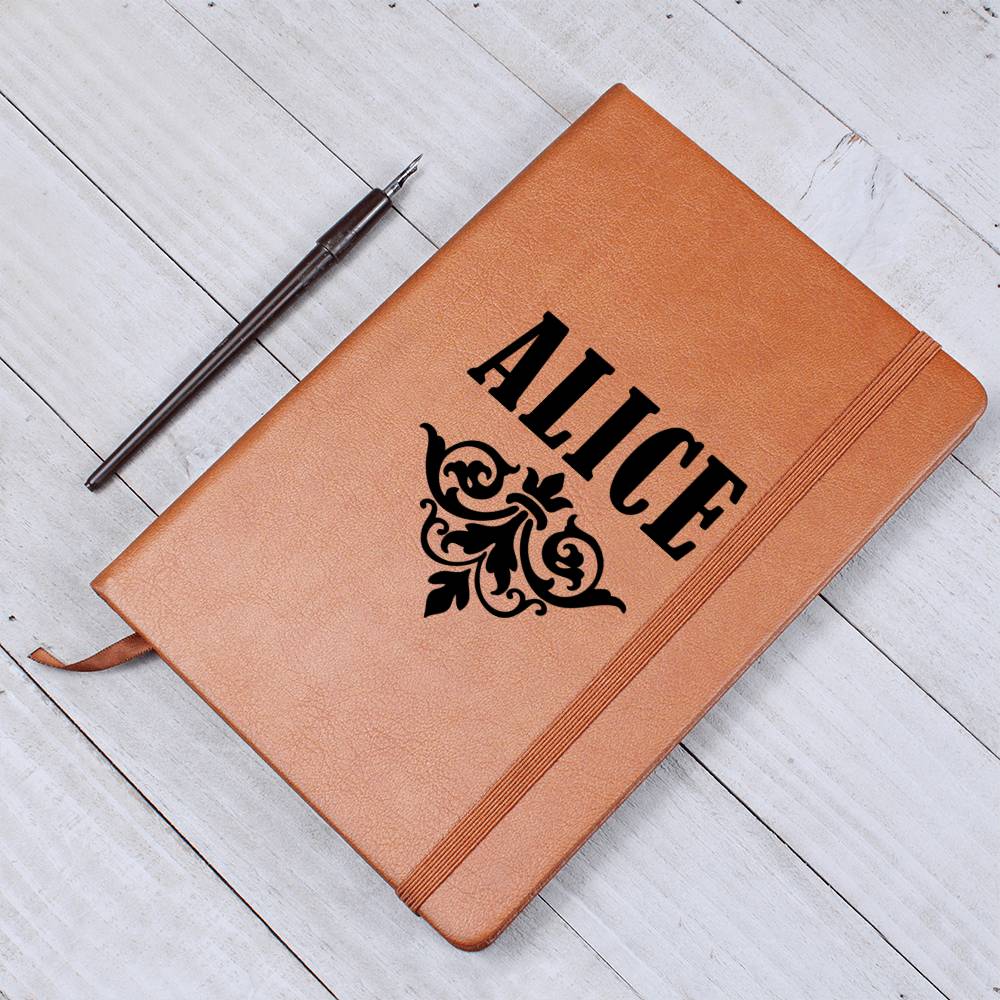 Alice v01 - Vegan Leather Journal