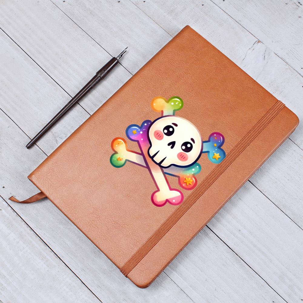 Cute Halloween Sticker 073 - Vegan Leather Journal