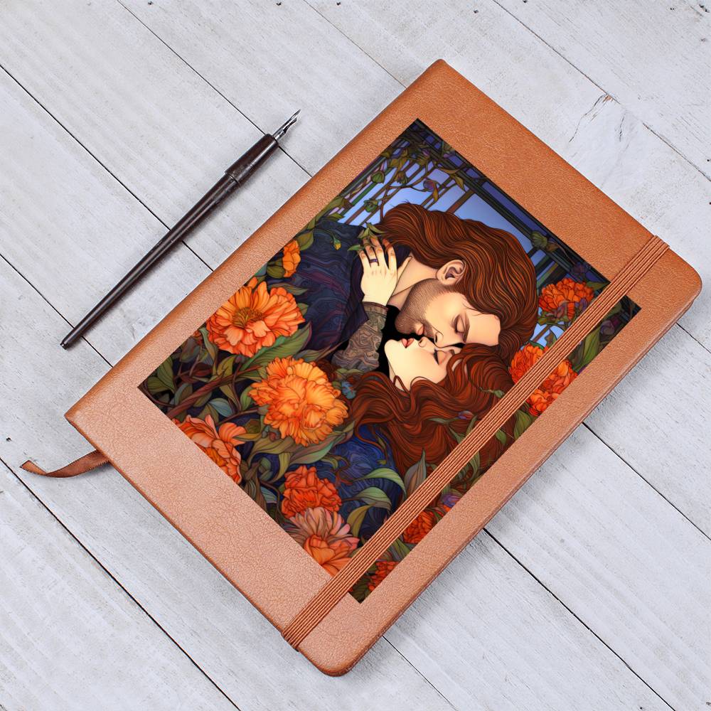 Valentine's Day Art 473 - Vegan Leather Journal