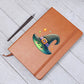 Cute Halloween Sticker 004 - Vegan Leather Journal