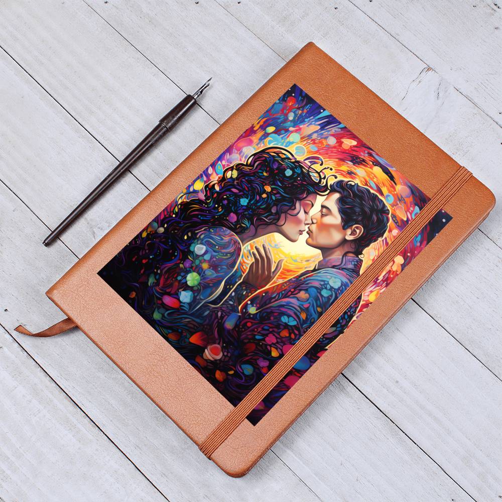 Valentine's Day Art 365 - Vegan Leather Journal