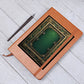 Ornate Gold Cover 035 - Vegan Leather Journal
