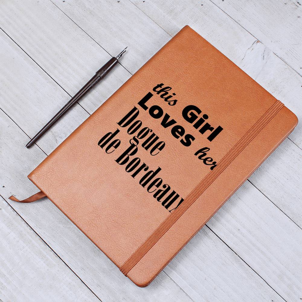 Dogue de Bordeaux - Vegan Leather Journal