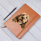 Otterhound Peeking - Vegan Leather Journal