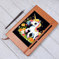 Cute Unicorn 102 - Vegan Leather Journal