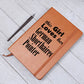 German Shorthaired Pointer - Vegan Leather Journal