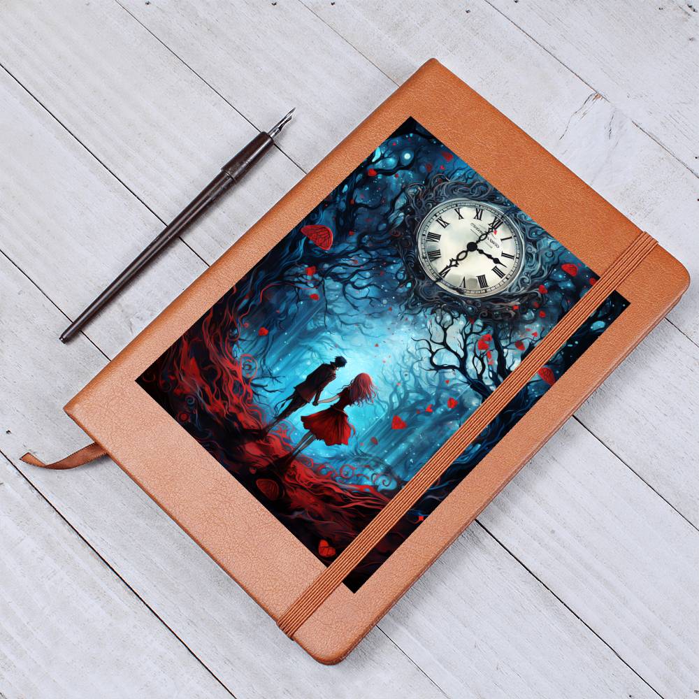 Valentine's Day Art 272 - Vegan Leather Journal
