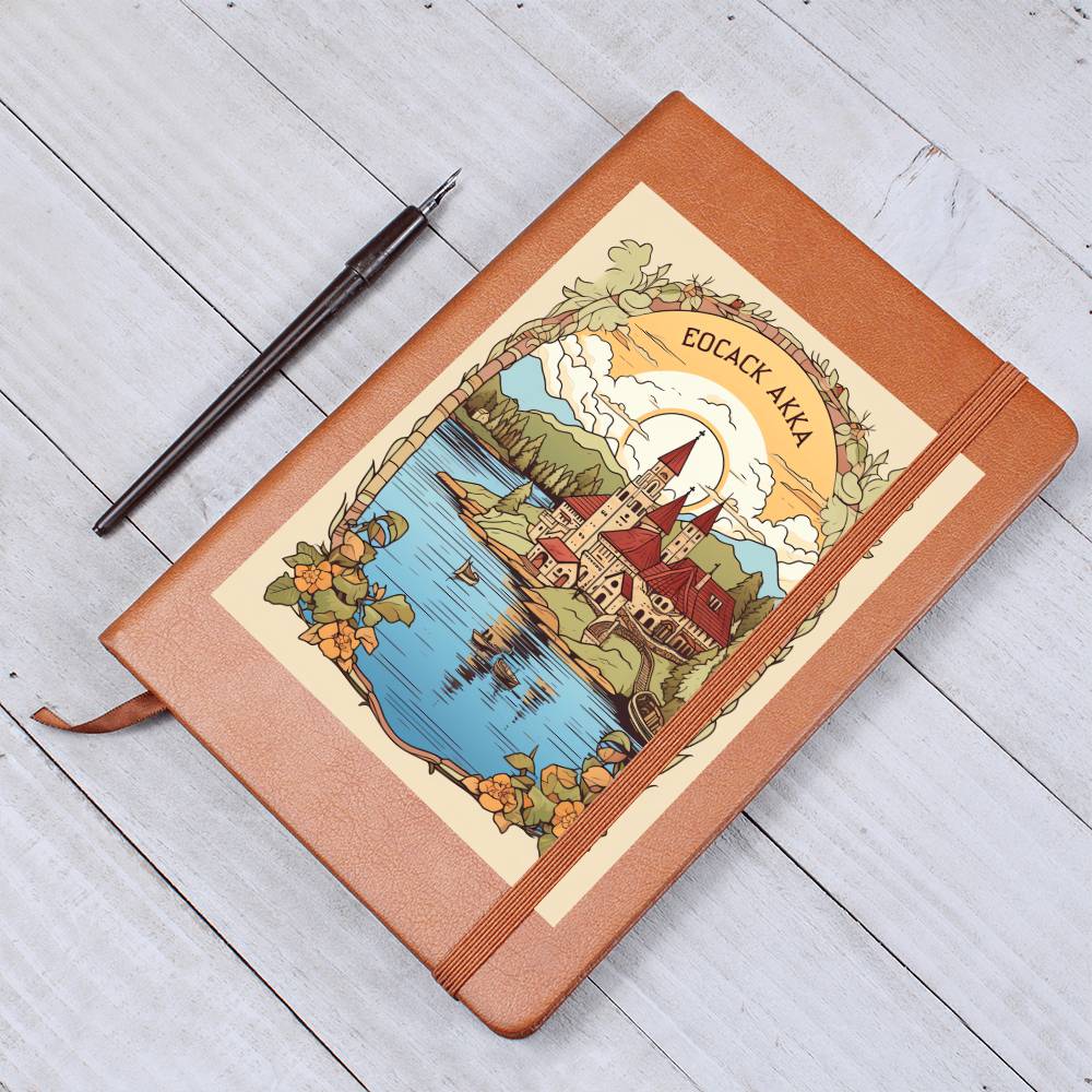 Minimalist BOHO Art 051 - Vegan Leather Journal