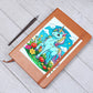 Cute Unicorn 073 - Vegan Leather Journal