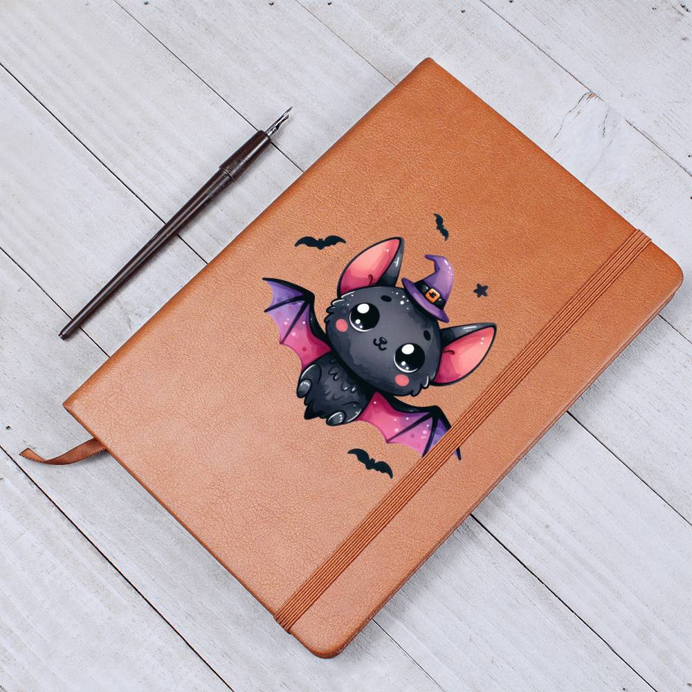 Cute Halloween Sticker 083 - Vegan Leather Journal