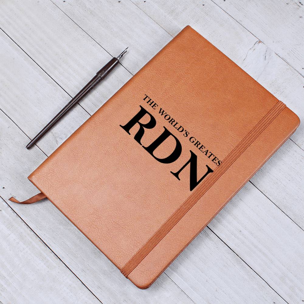 World's Greatest RDN - Vegan Leather Journal