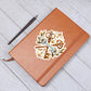 Luxury Wedding Decor Sticker 063 - Vegan Leather Journal