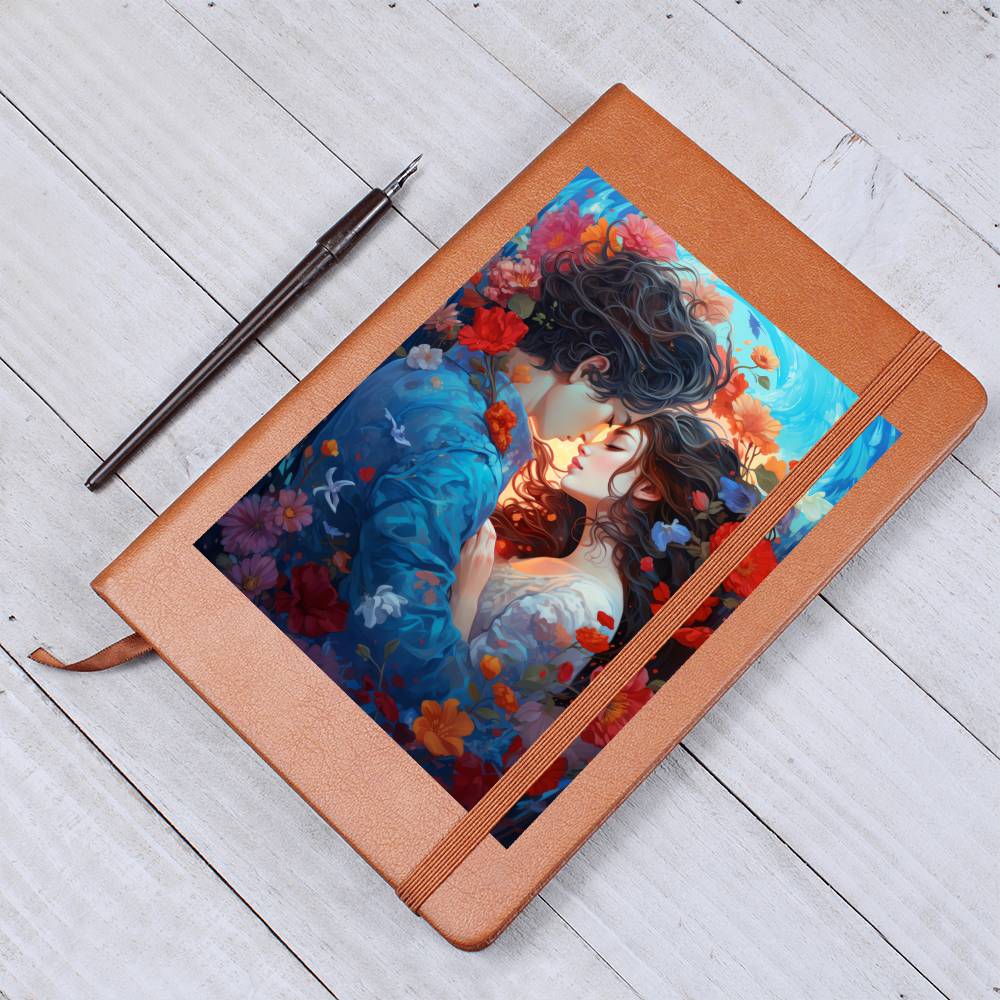 Valentine's Day Art 120 - Vegan Leather Journal
