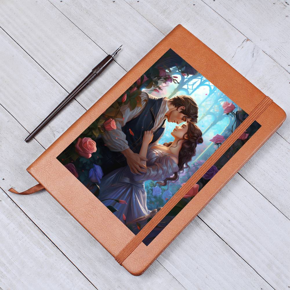 Valentine's Day Art 058 - Vegan Leather Journal