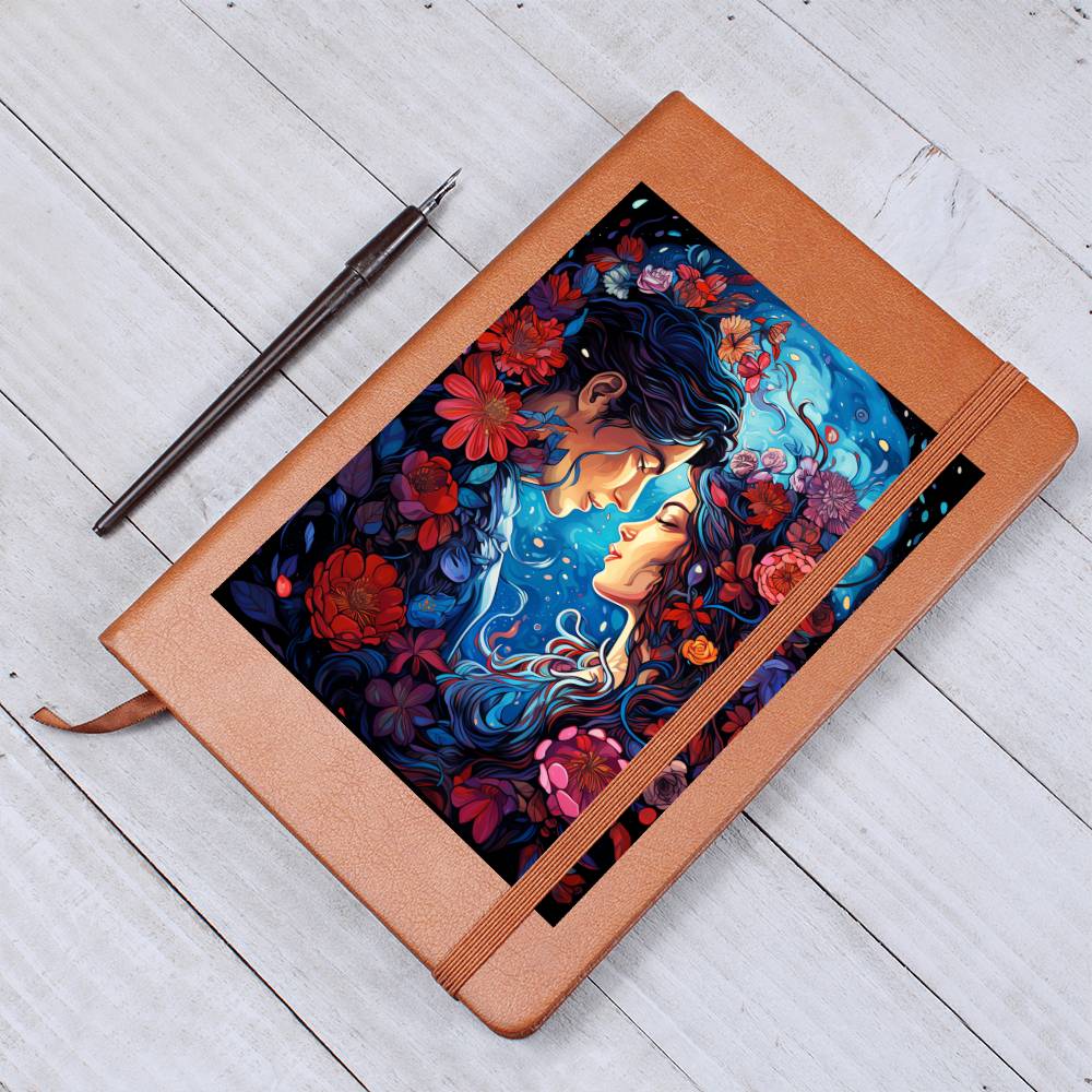 Valentine's Day Art 080 - Vegan Leather Journal
