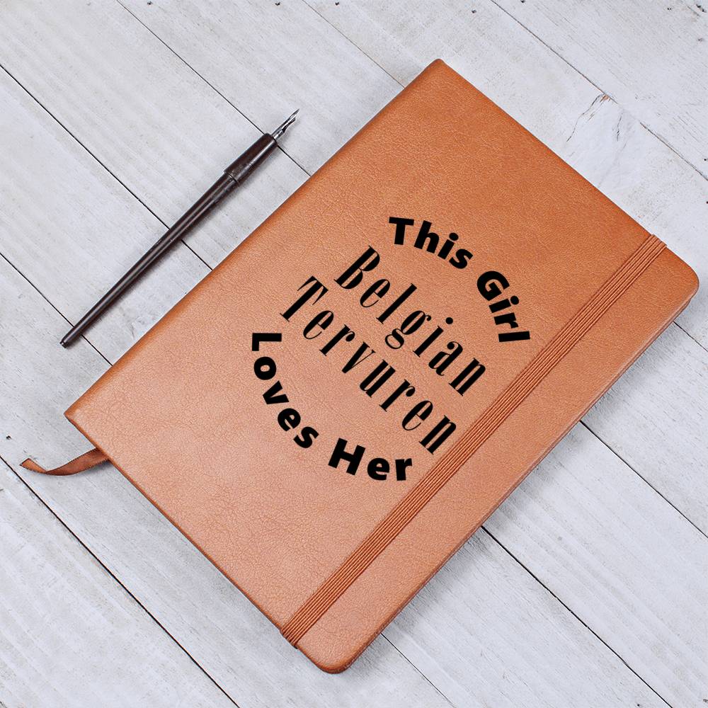 Belgian Tervuren v2 - Vegan Leather Journal