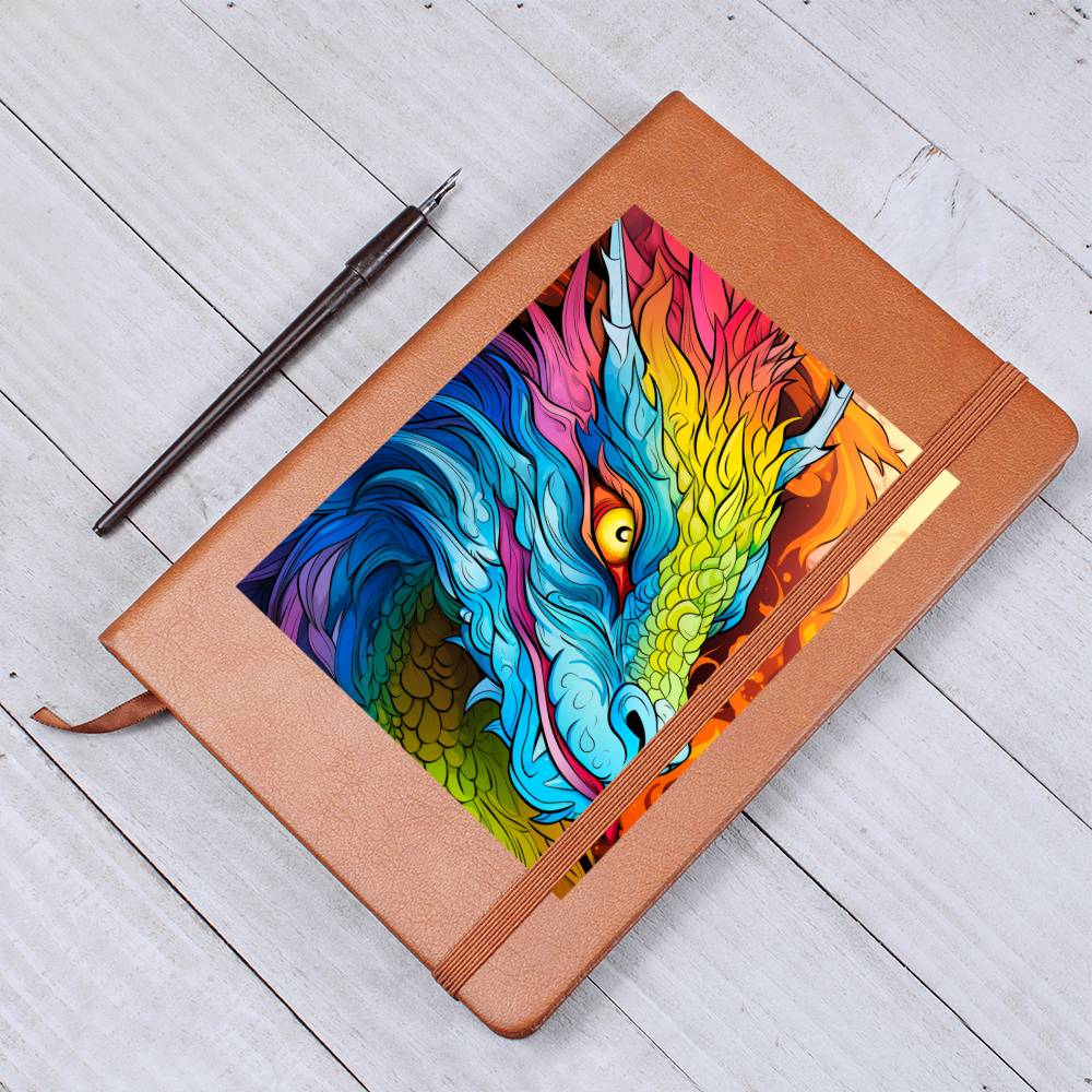 Majestic Dragon 011 - Vegan Leather Journal