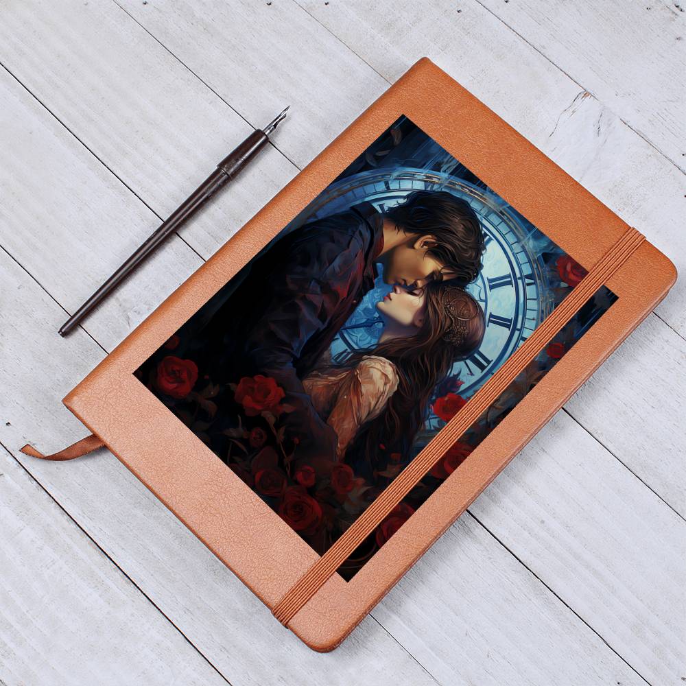 Valentine's Day Art 301 - Vegan Leather Journal