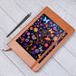 Birds And Floral Design 104 - Vegan Leather Journal