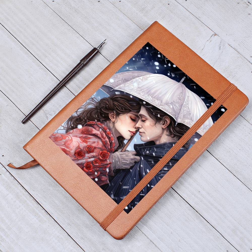 Valentine's Day Art 472 - Vegan Leather Journal