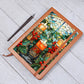 Christmas Stained Glass Design 021 - Vegan Leather Journal