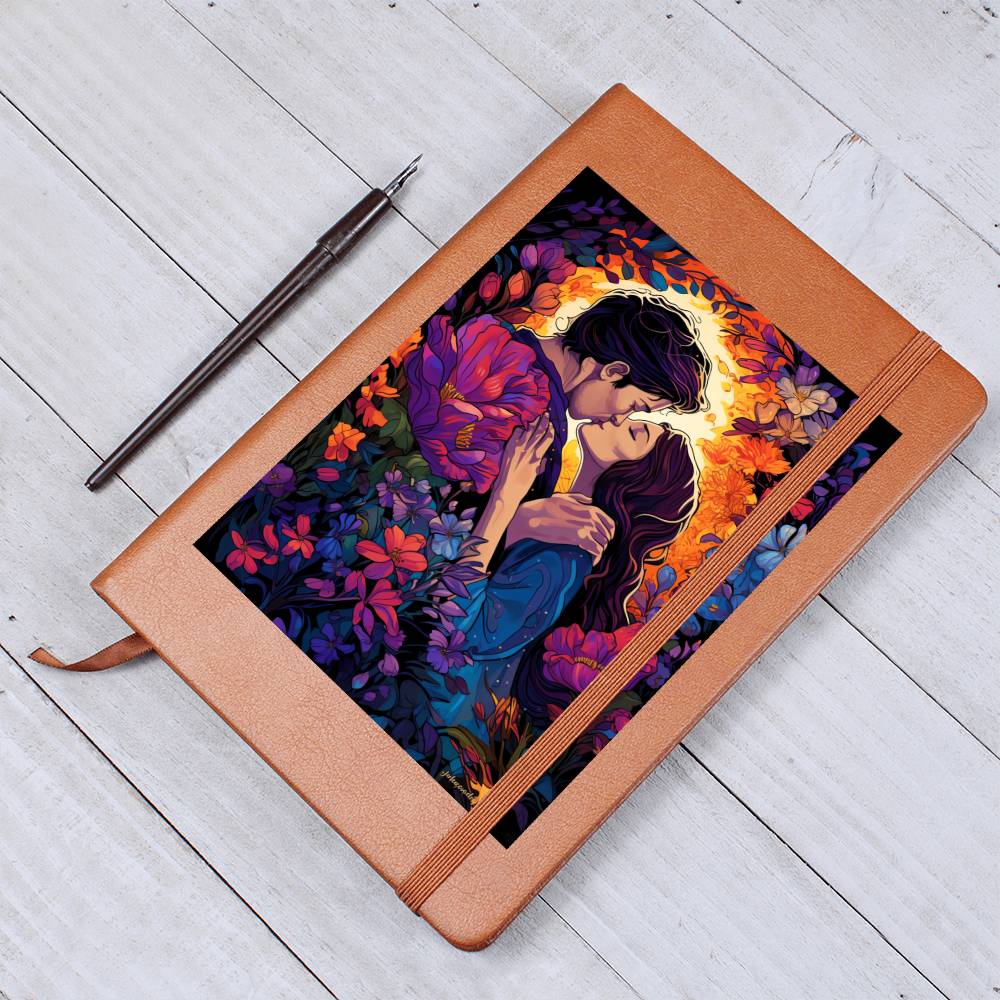 Valentine's Day Art 416 - Vegan Leather Journal