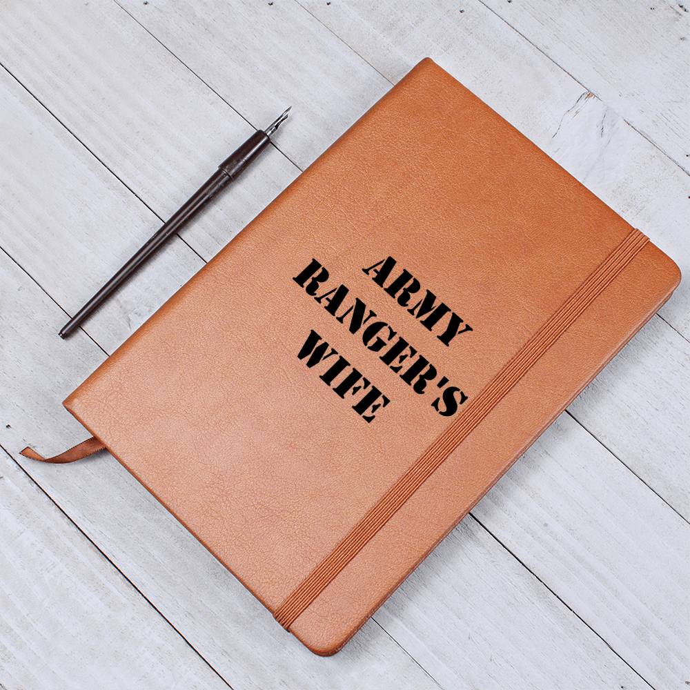Army Ranger's Wife - Vegan Leather Journal